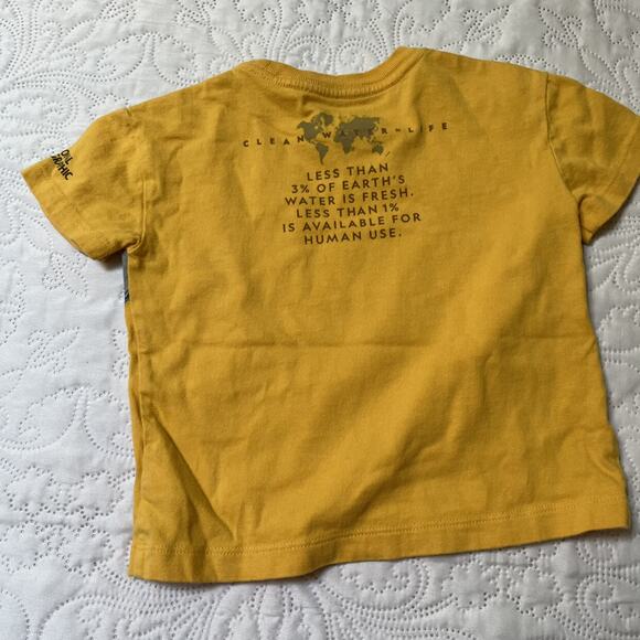 Gap National Geographic Clean Water Tee Size 2T - Picture 5 of 5